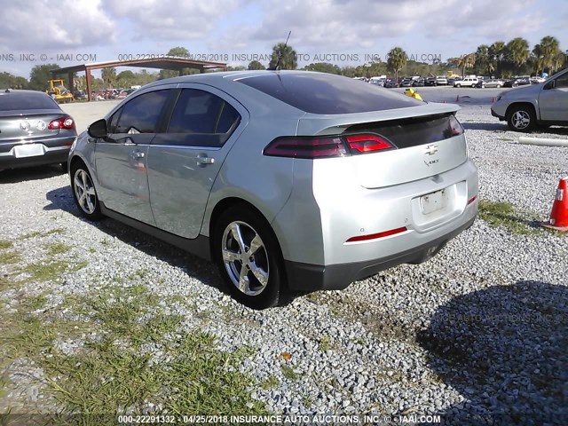 1G1RD6E49DU110997 - 2013 CHEVROLET VOLT SILVER photo 3