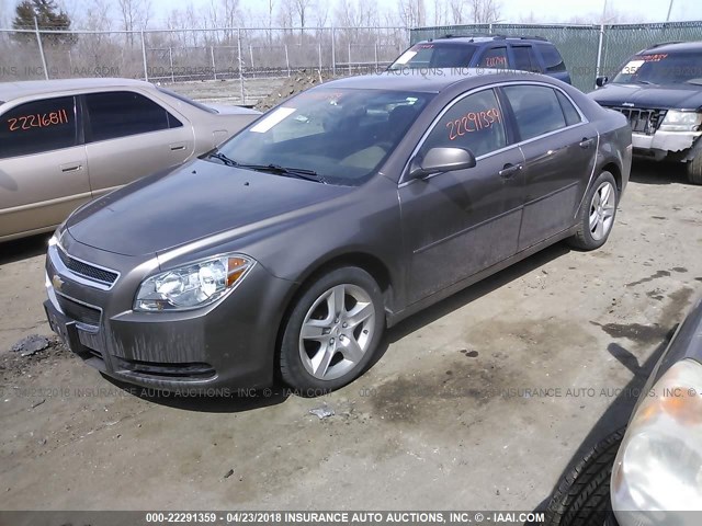 1G1ZB5E02CF246467 - 2012 CHEVROLET MALIBU LS 棕色 照片 2