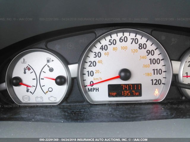 1G8AL52F04Z193692 - 2004 SATURN ION LEVEL 3 BLACK photo 7