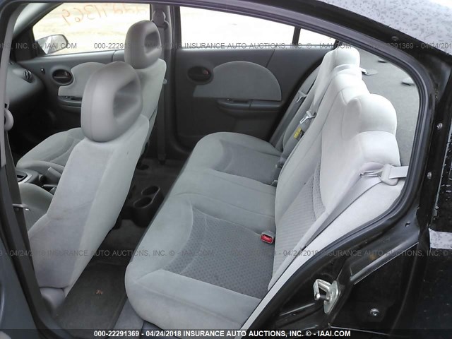 1G8AL52F04Z193692 - 2004 SATURN ION LEVEL 3 BLACK photo 8