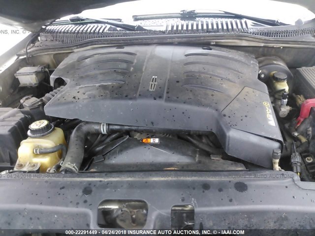 5LMEU78HX3ZJ03819 - 2003 LINCOLN AVIATOR 灰色 照片 10