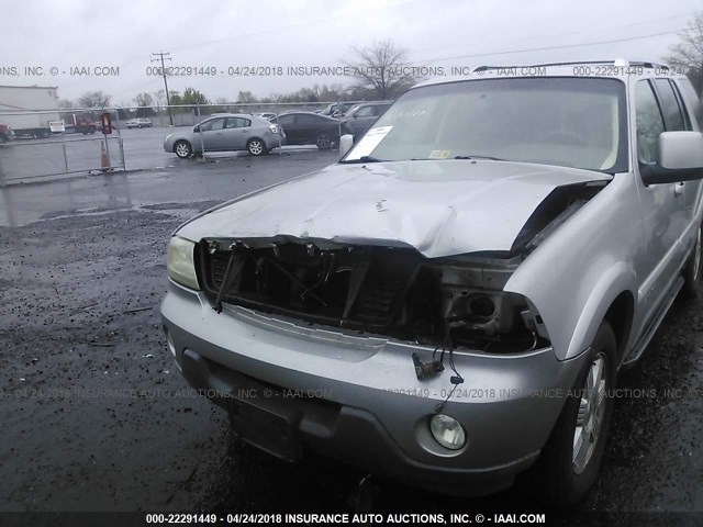 5LMEU78HX3ZJ03819 - 2003 LINCOLN AVIATOR 灰色 照片 6