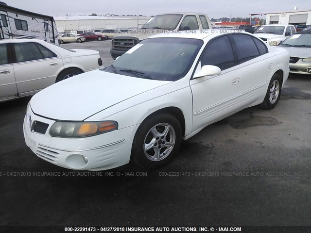 1G2HX54K8Y4250392 - 2000 PONTIAC BONNEVILLE SE WHITE photo 2