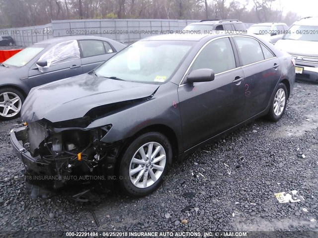 4T1BK3EK0AU108770 - 2010 TOYOTA CAMRY SE/LE/XLE 灰色 照片 2