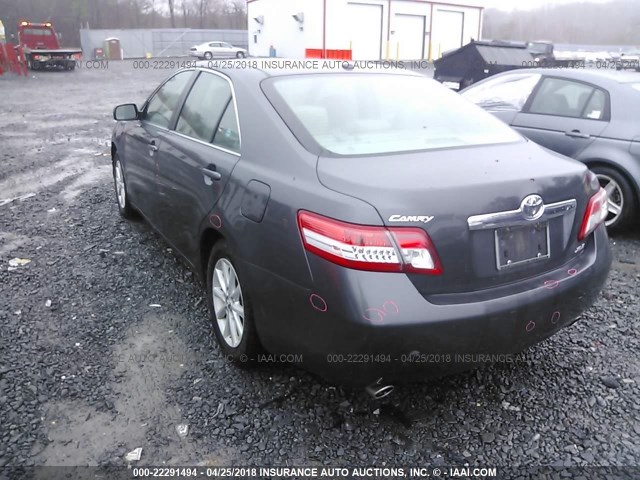 4T1BK3EK0AU108770 - 2010 TOYOTA CAMRY SE/LE/XLE 灰色 照片 3