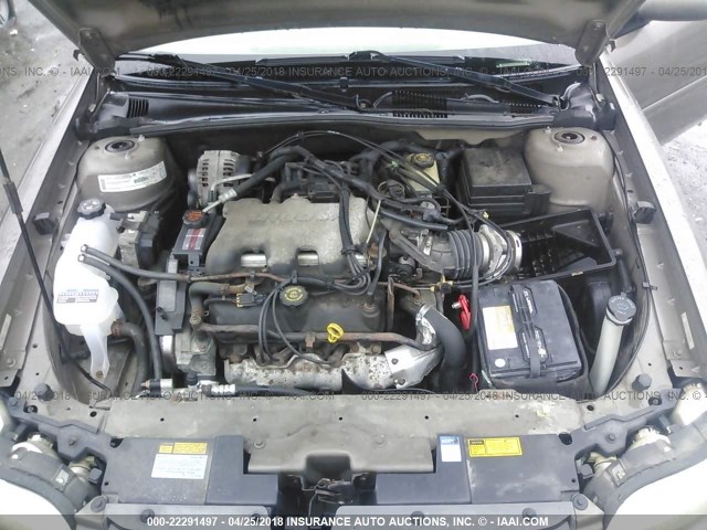 1G1NE52J6Y6226846 - 2000 CHEVROLET MALIBU LS 棕色 照片 10