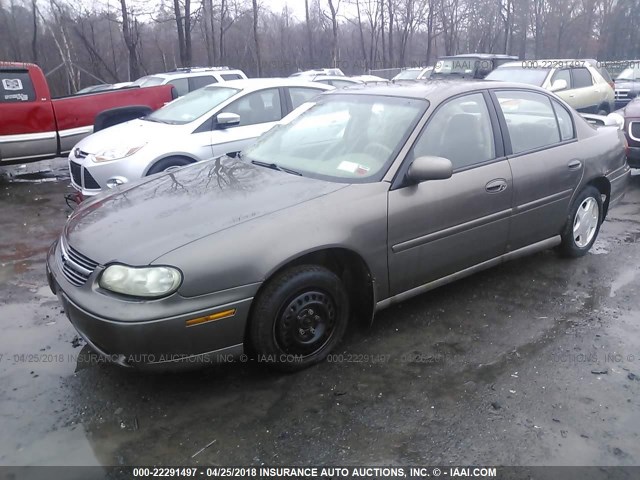 1G1NE52J6Y6226846 - 2000 CHEVROLET MALIBU LS 棕色 照片 2