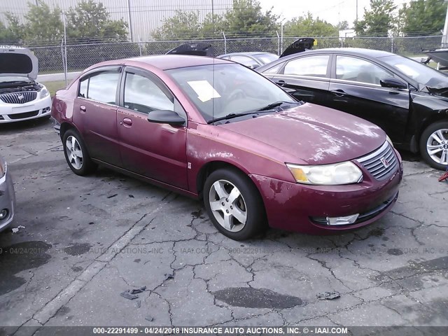 1G8AL55F36Z121979 - 2006 SATURN ION LEVEL 3 MAROON photo 1