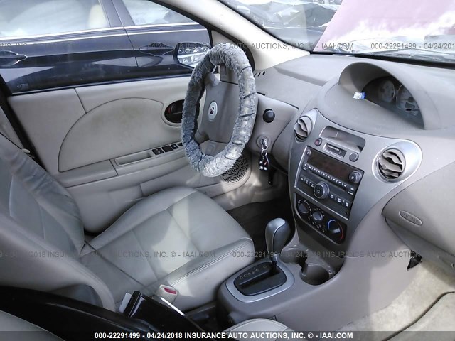 1G8AL55F36Z121979 - 2006 SATURN ION LEVEL 3 MAROON photo 5