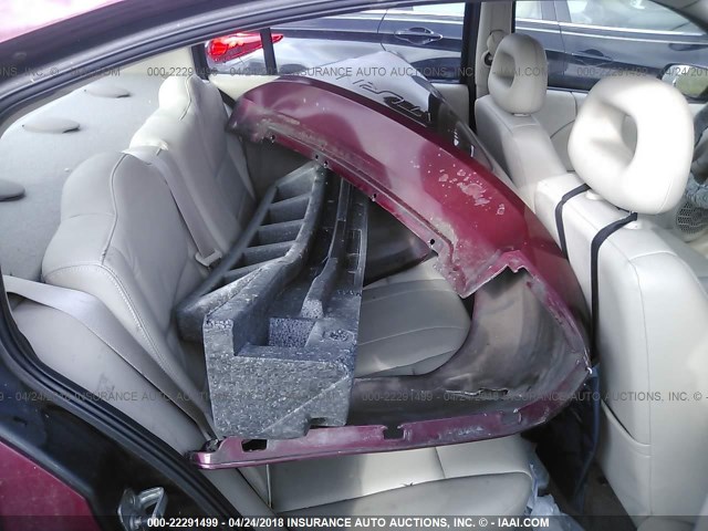 1G8AL55F36Z121979 - 2006 SATURN ION LEVEL 3 MAROON photo 8