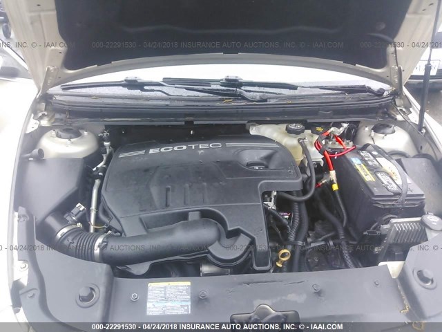 1G1ZC5E03AF184409 - 2010 CHEVROLET MALIBU 1LT 青色 照片 10