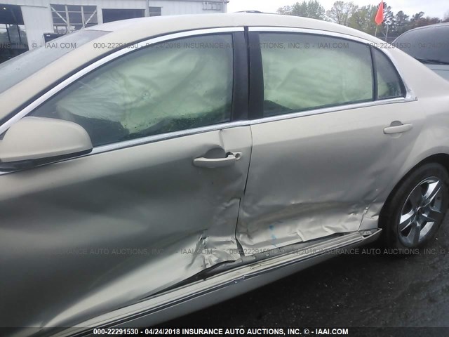 1G1ZC5E03AF184409 - 2010 CHEVROLET MALIBU 1LT 青色 照片 6