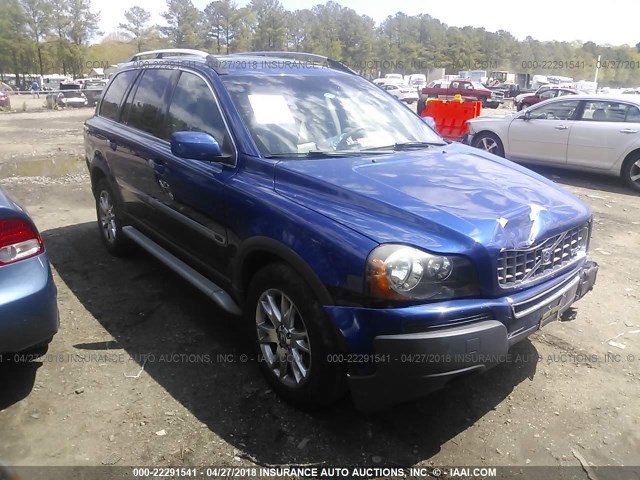 YV4CZ852661286786 - 2006 VOLVO XC90 V8 BLUE photo 1