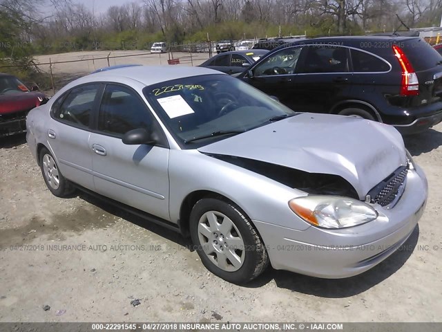 1FAFP52U63A125429 - 2003 FORD TAURUS LX GRAY photo 1