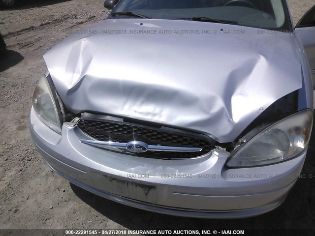 1FAFP52U63A125429 - 2003 FORD TAURUS LX GRAY photo 6