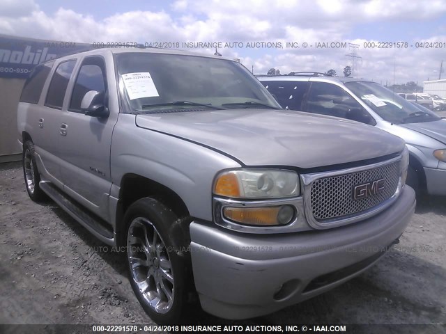 1GKFK66U04J321218 - 2004 GMC YUKON XL DENALI TAN photo 1