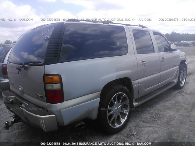 1GKFK66U04J321218 - 2004 GMC YUKON XL DENALI TAN photo 4