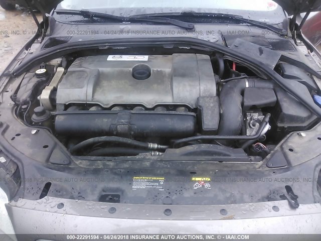 YV1AS982381058368 - 2008 VOLVO S80 3.2 GRAY photo 10