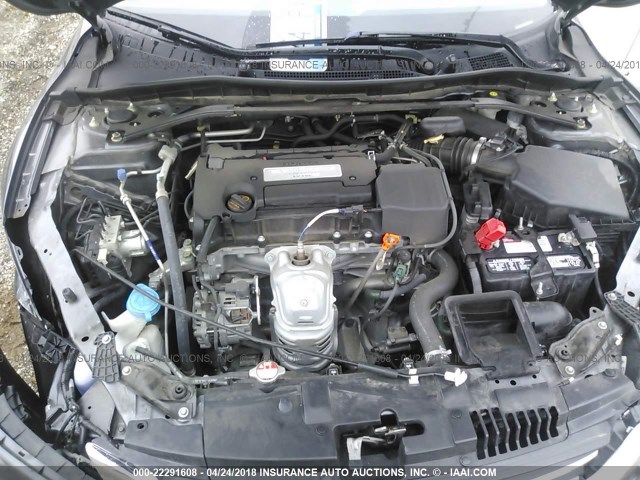 1HGCR2E5XEA009438 - 2014 HONDA ACCORD SPORT Сұр фото 10