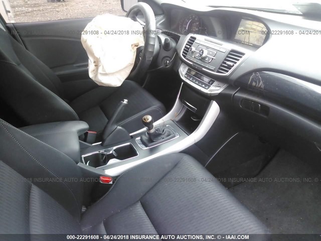1HGCR2E5XEA009438 - 2014 HONDA ACCORD SPORT Сұр фото 5