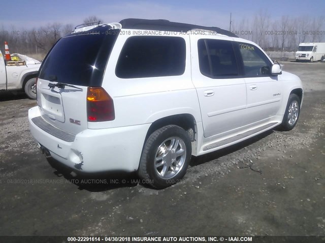 1GKET66M966104197 - 2006 GMC ENVOY DENALI XL WHITE photo 4