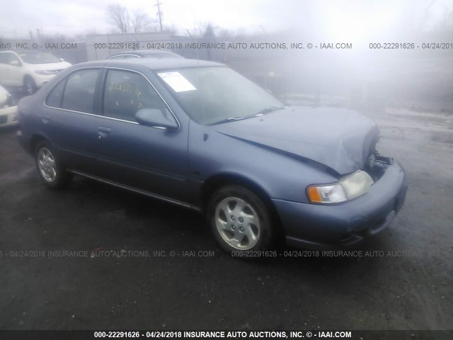 1N4AB41D1XC708697 - 1999 NISSAN SENTRA XE/GXE BLUE photo 1