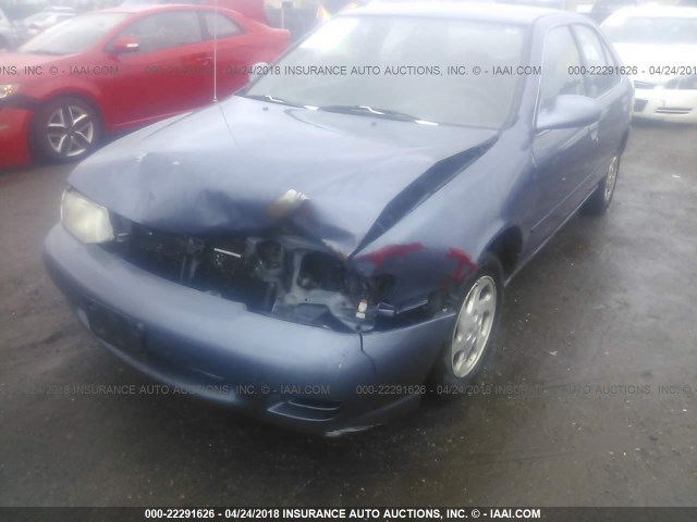 1N4AB41D1XC708697 - 1999 NISSAN SENTRA XE/GXE BLUE photo 6