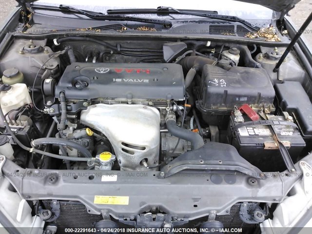 4T1BE32K85U944277 - 2005 TOYOTA CAMRY LE/XLE/SE GRAY photo 10