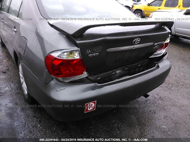 4T1BE32K85U944277 - 2005 TOYOTA CAMRY LE/XLE/SE GRAY photo 6