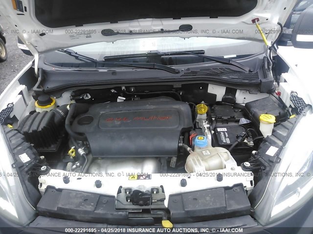 ZFBERFAT6F6A26783 - 2015 RAM PROMASTER CITY  WHITE photo 10