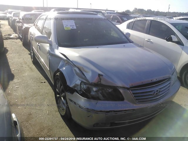 KMHFC46F96A092986 - 2006 HYUNDAI AZERA SE/LIMITED SILVER photo 1