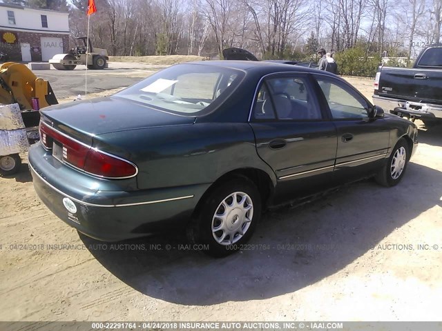 2G4WS52J6Y1155378 - 2000 BUICK CENTURY CUSTOM GREEN photo 4