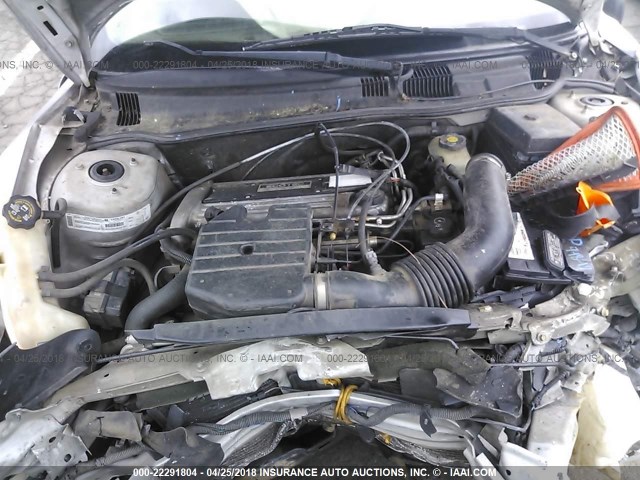 1G2NE52F72C288272 - 2002 PONTIAC GRAND AM SE SILVER photo 10