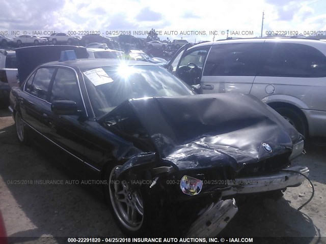 WBAGJ8327WDM21798 - 1998 BMW 740 IL BLACK photo 1