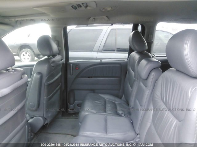 5FNRL38757B408037 - 2007 HONDA ODYSSEY EXL GRAY photo 8
