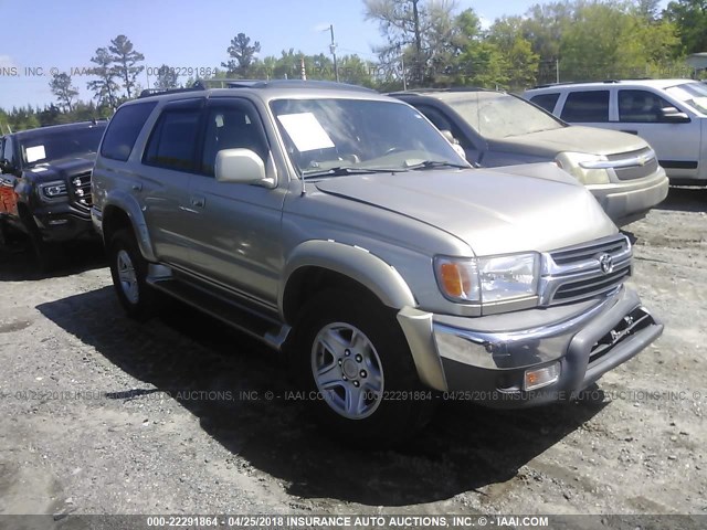 JT3GN86R410208246 - 2001 TOYOTA 4RUNNER SR5 SILVER photo 1