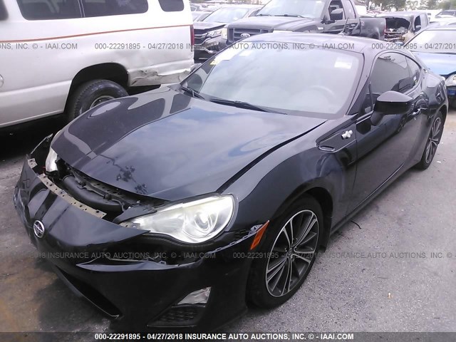 JF1ZNAA13D1706696 - 2013 TOYOTA SCION FR-S შავი ფოტო 2
