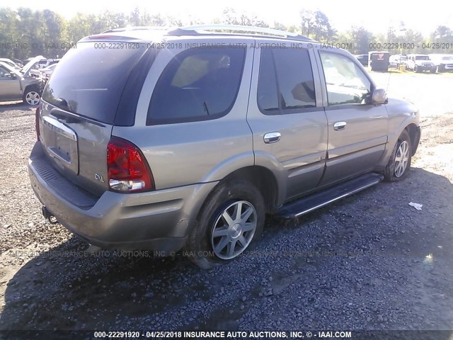 5GAET13M362138227 - 2006 BUICK RAINIER CXL GRAY photo 4