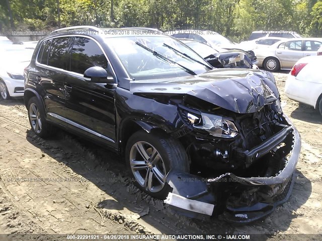 WVGTV7AX8HK012962 - 2017 VOLKSWAGEN TIGUAN SPORT 黑色 照片 1