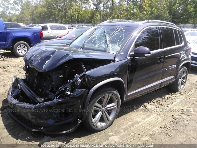 WVGTV7AX8HK012962 - 2017 VOLKSWAGEN TIGUAN SPORT 黑色 照片 2