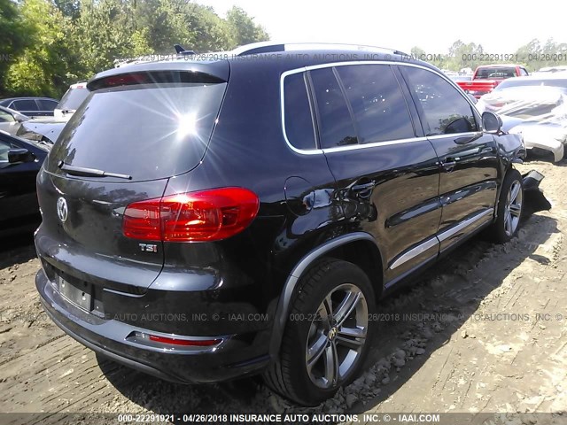 WVGTV7AX8HK012962 - 2017 VOLKSWAGEN TIGUAN SPORT 黑色 照片 4