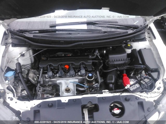 19XFB2F97FE243343 - 2015 HONDA CIVIC EXL SILVER photo 10