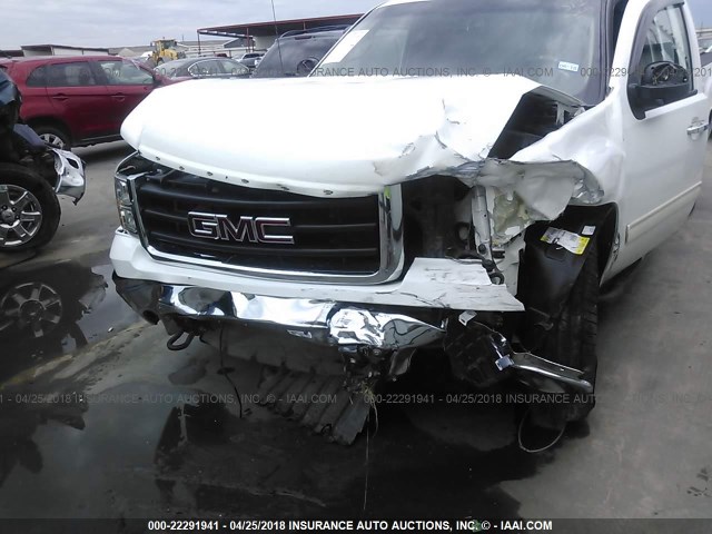 1GTEC19018Z169098 - 2008 GMC SIERRA C1500 WHITE photo 6