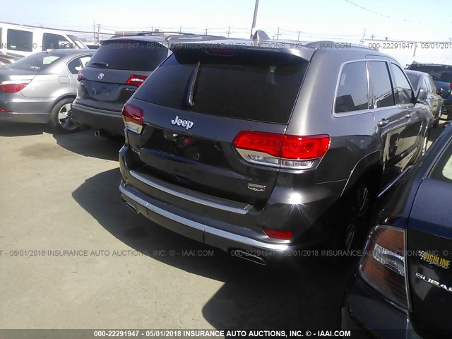 1C4RJFJG8HC604599 - 2017 JEEP GRAND CHEROKEE SUMMIT Boz foto 4