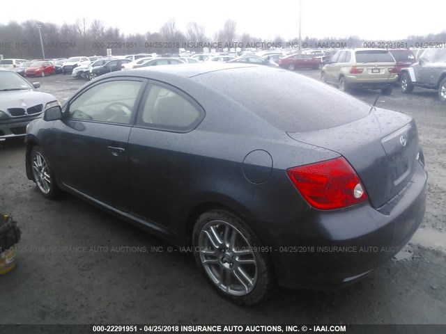JTKDE177170162332 - 2007 TOYOTA SCION TC 蓝色 照片 3