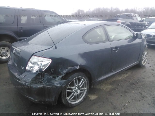 JTKDE177170162332 - 2007 TOYOTA SCION TC 蓝色 照片 4