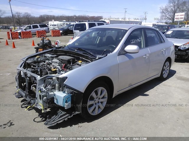 JF1GE61689H518657 - 2009 SUBARU IMPREZA 2.5I SILVER photo 2