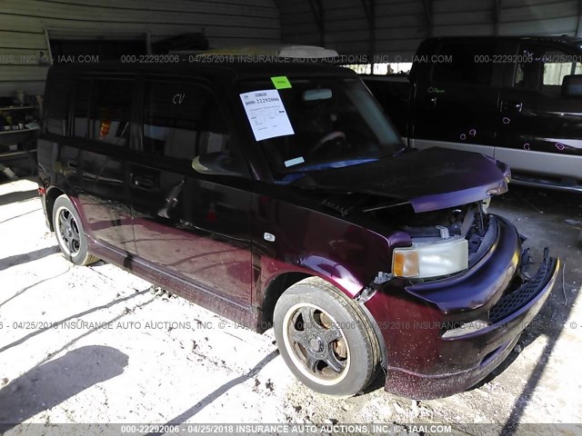 JTLKT324050172848 - 2005 TOYOTA SCION XB წითელი ფოტო 1