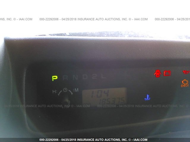 JTLKT324050172848 - 2005 TOYOTA SCION XB წითელი ფოტო 7