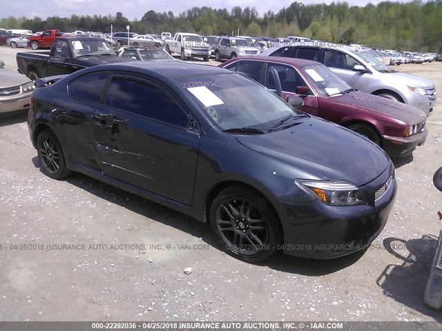 JTKDE177860128077 - 2006 TOYOTA SCION TC GRAY photo 1